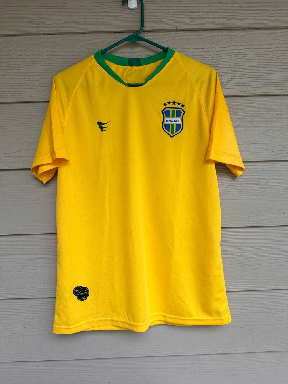 Super Bolla Brasil/Brazil Replica Soccer World Cup Jersey Sz  Large A27